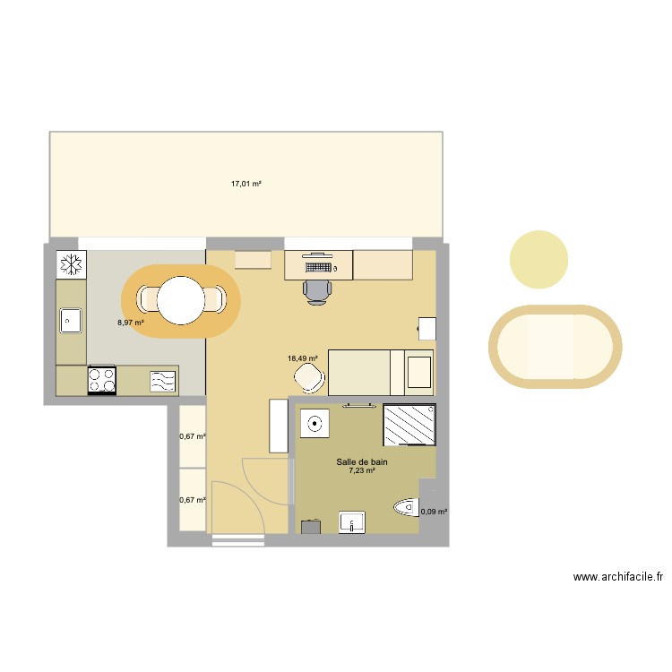 Maison. Plan de 0 pièce et 0 m2