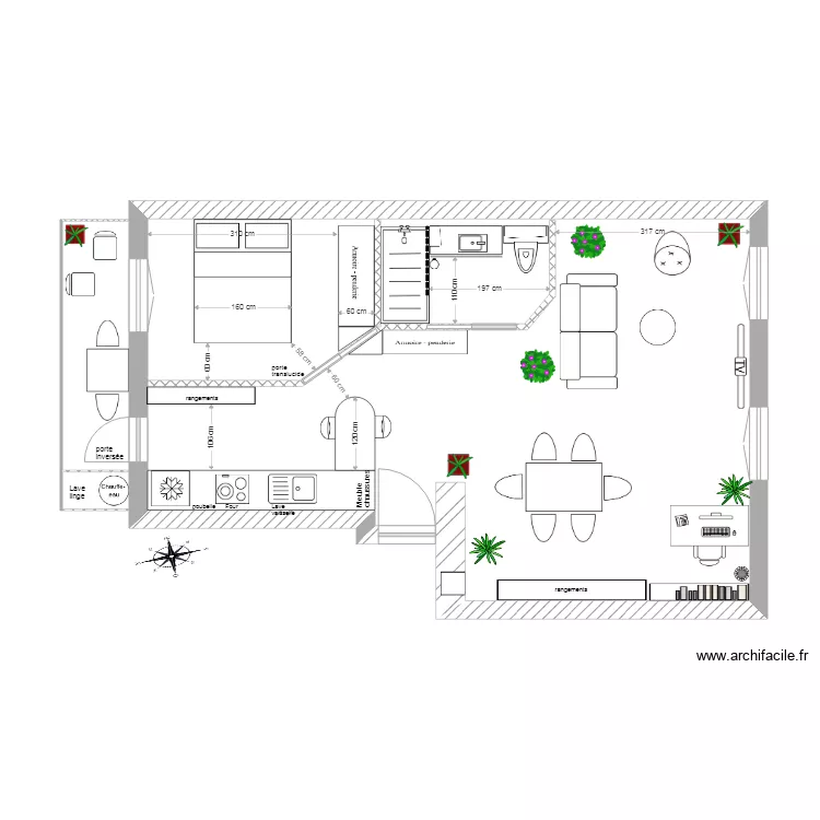 Chloe base 5b. Plan de 