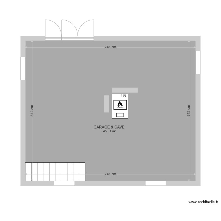 GARAGE 6579 O. Plan de 0 pièce et 0 m2