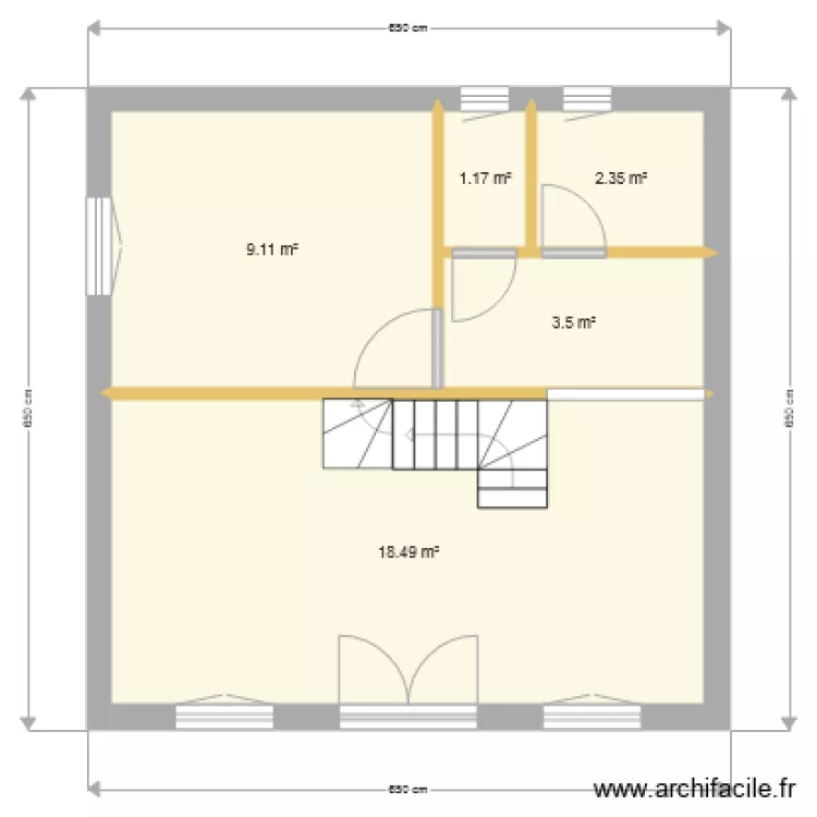 Chalet Ami. Plan de Chalet Ami. Plan de