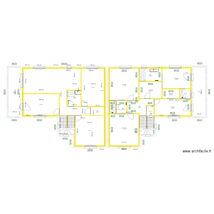 SAINT JULIEN étage . Plan de 0 pièce et 0 m2