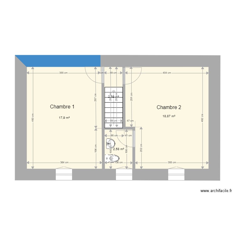 sausseyétage. Plan de 0 pièce et 0 m2