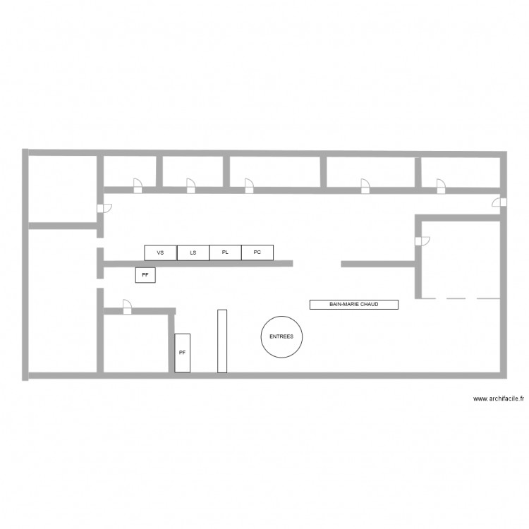 PLAN CUISINE. Plan de 0 pièce et 0 m2