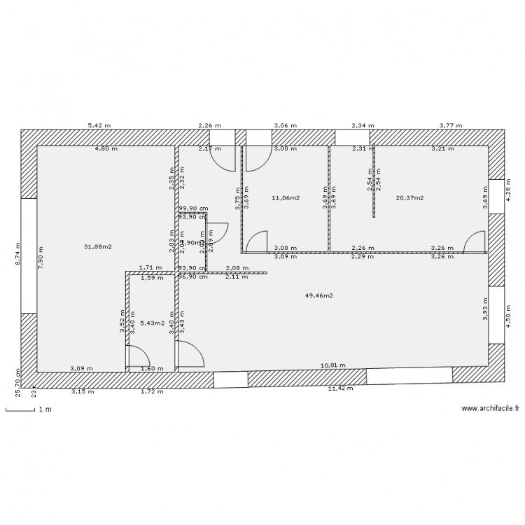 hanin3. Plan de 0 pièce et 0 m2