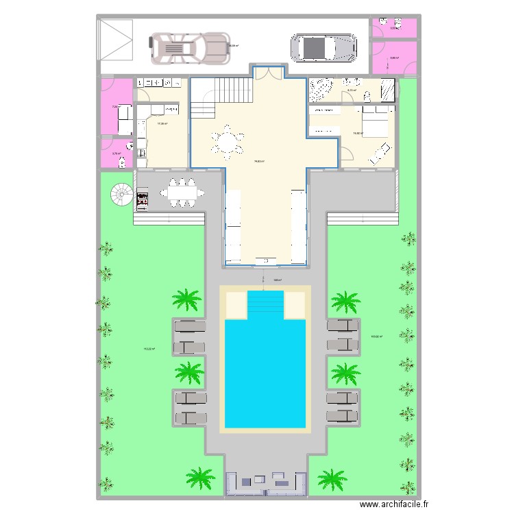 20/30- 2. Plan de 23 pièces et 730 m2