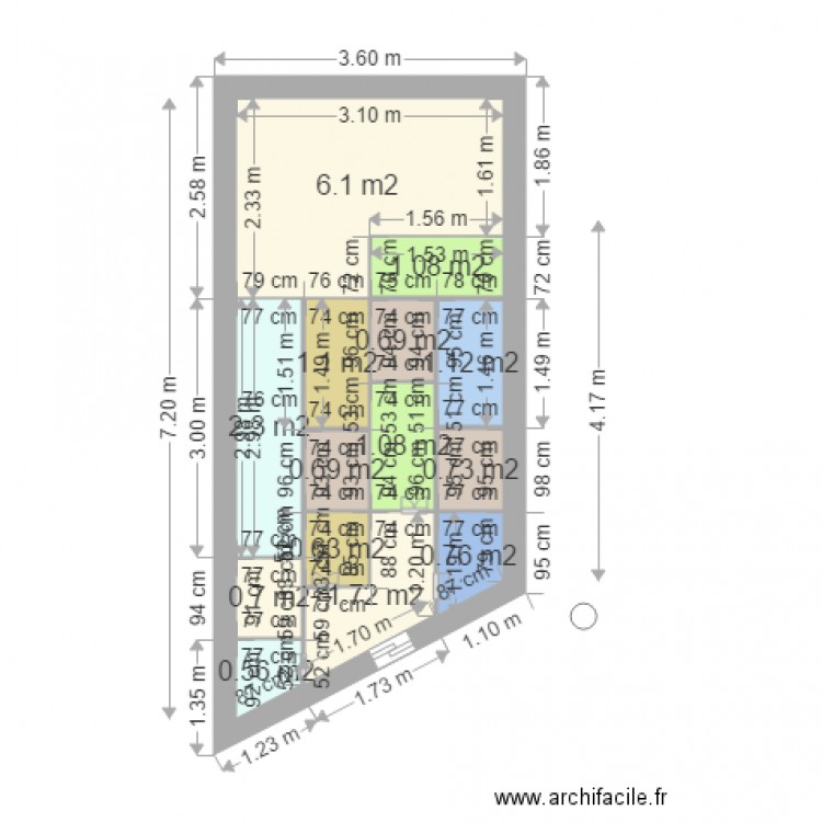 CHAILLY DIVISION4. Plan de 0 pièce et 0 m2