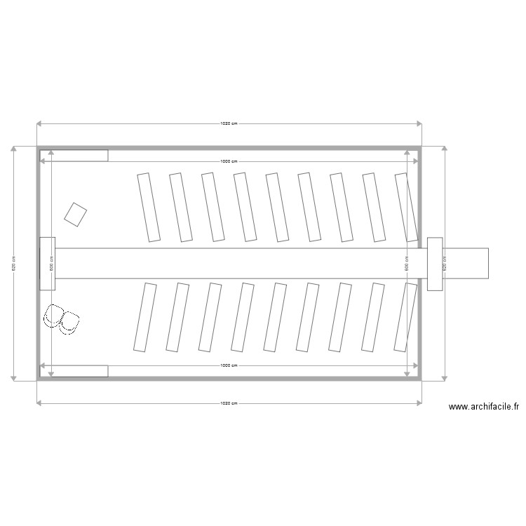 barnum. Plan de 0 pièce et 0 m2