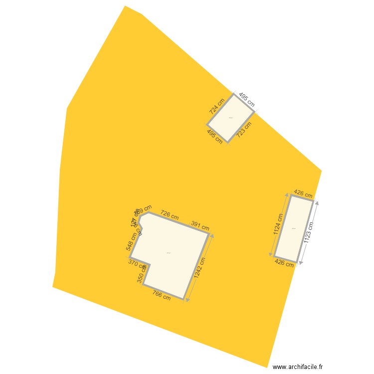 parcelle mau. Plan de 0 pièce et 0 m2