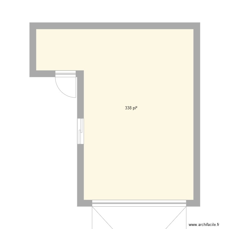 plan de garage 7 338 p2. Plan de 0 pièce et 0 m2