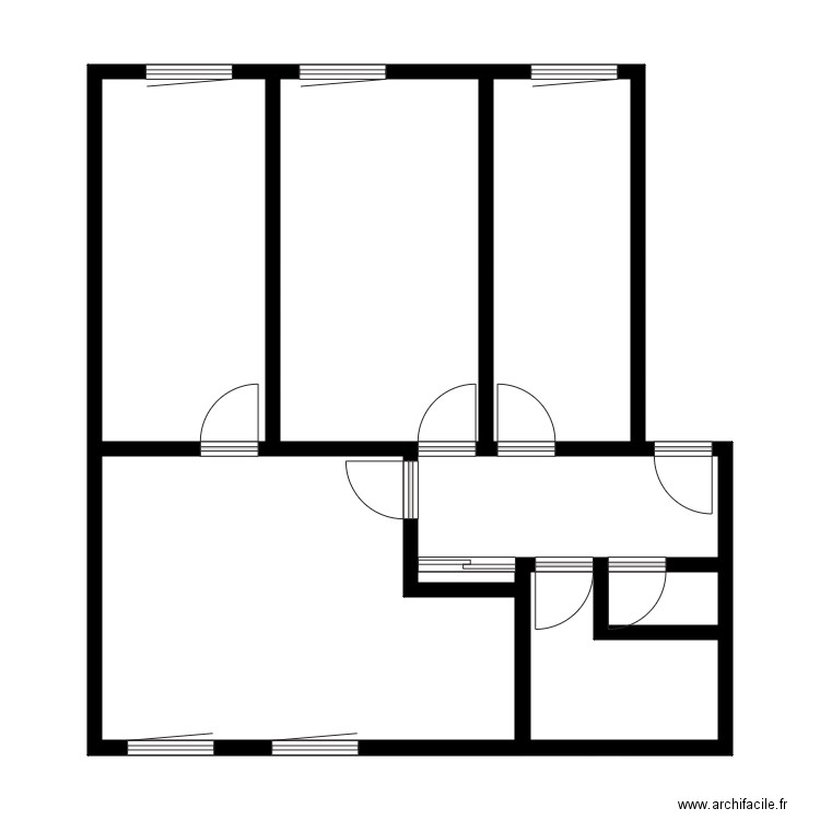 Grange. Plan de 0 pièce et 0 m2