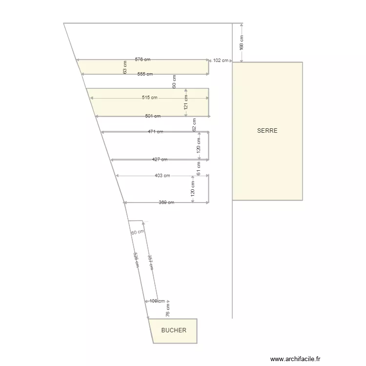plan jardin V2. Plan de 