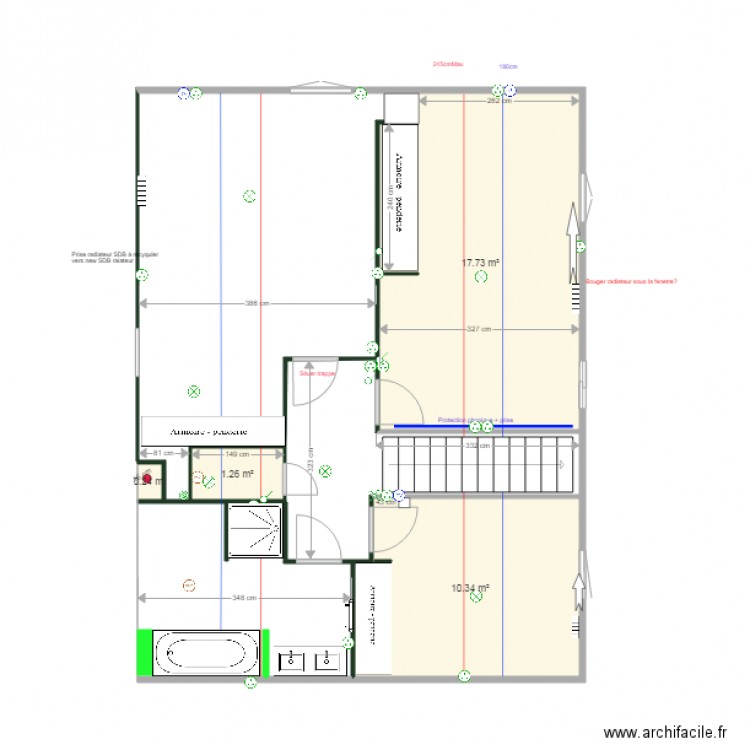 Etage1ElectricitéFinaleGOAL2. Plan de 0 pièce et 0 m2