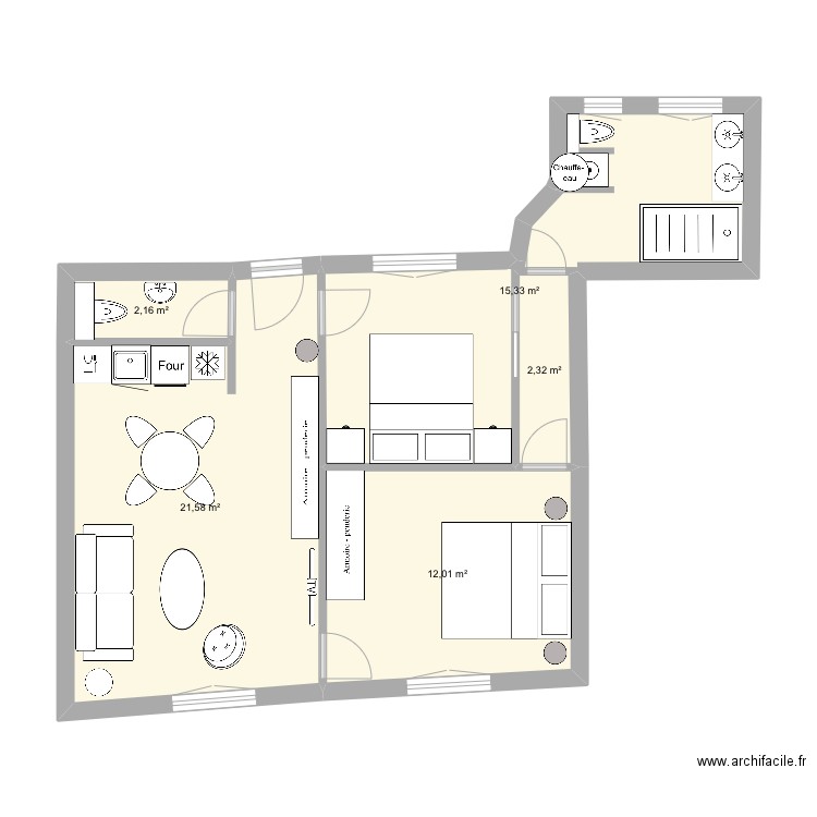 Prince 1. Plan de 0 pièce et 0 m2