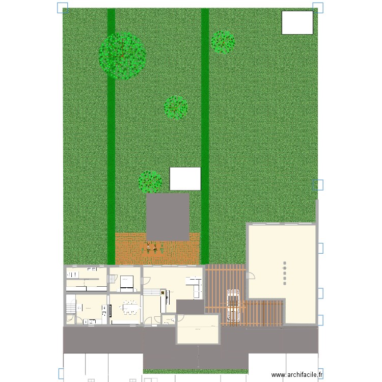 Maison Nath plus Annex 4. Plan de 18 pièces et 325 m2