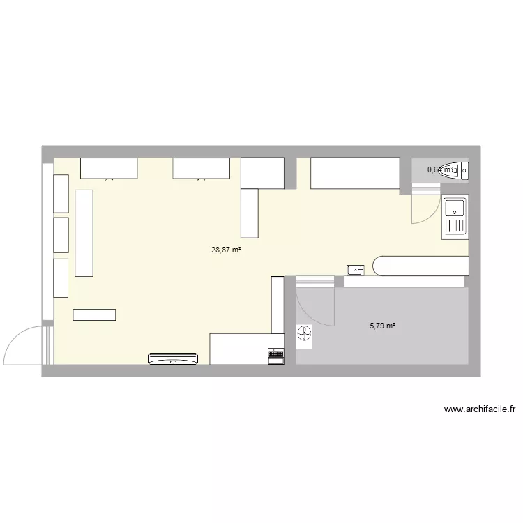 Magasin DANAEE . Plan de Magasin DANAEE . Plan de