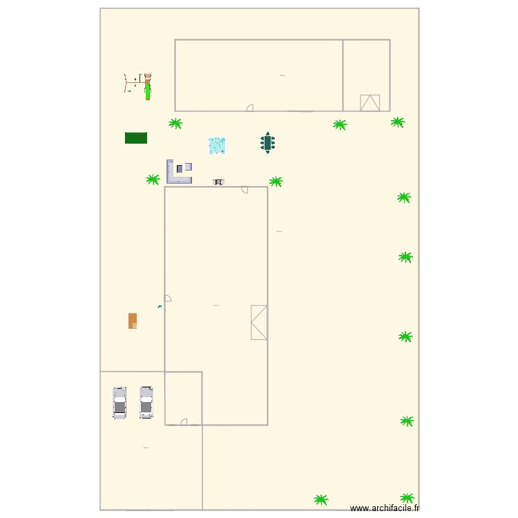 terrain. Plan de 0 pièce et 0 m2