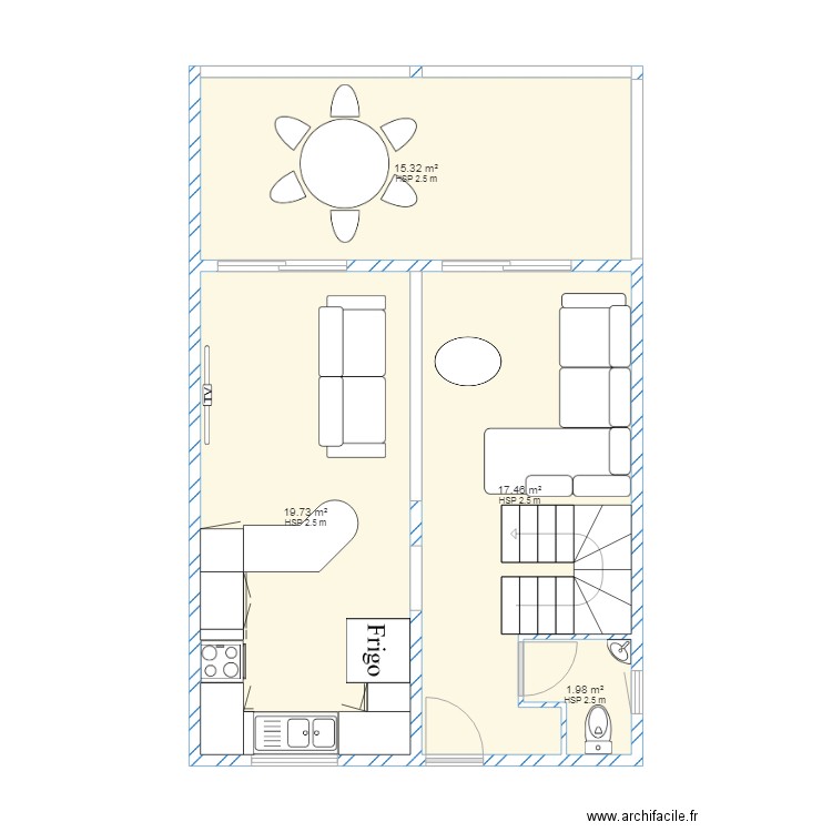 ducos  rdc. Plan de 0 pièce et 0 m2