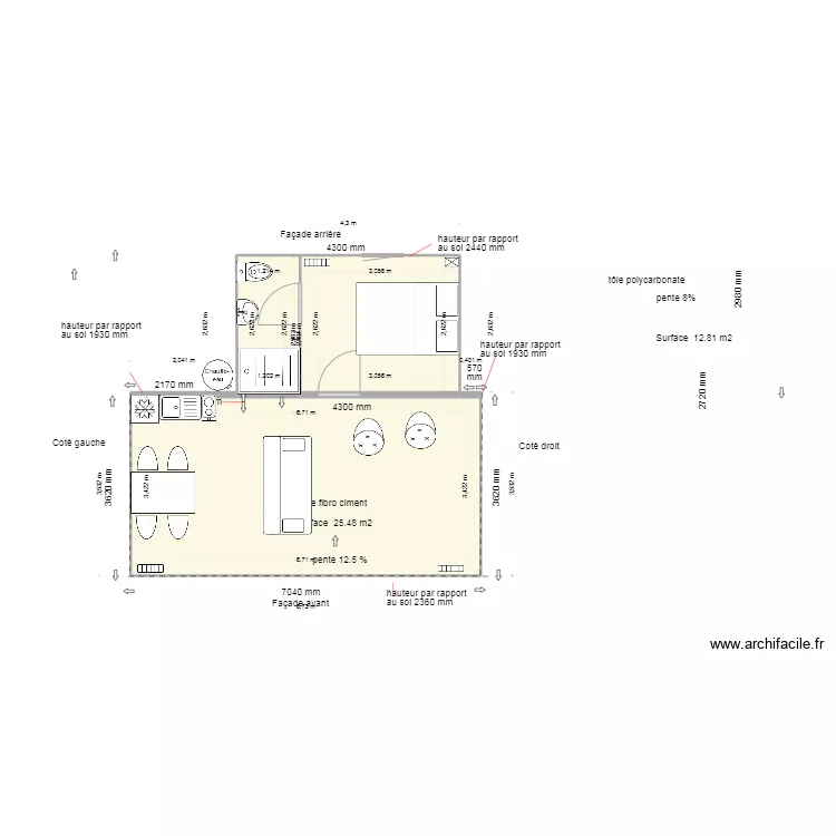 ammenagement. Plan de ammenagement. Plan de