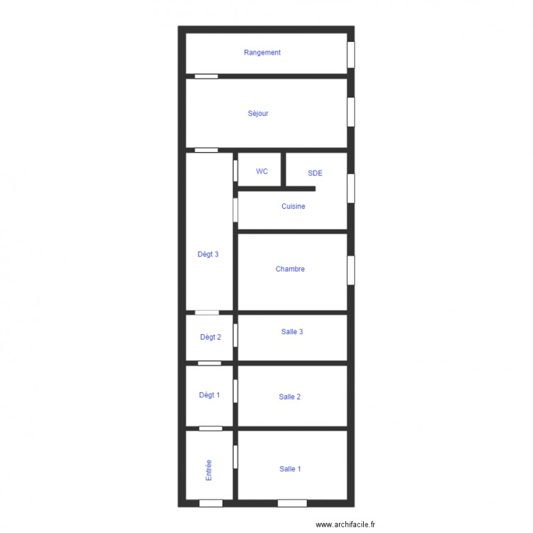 DELEU ANNEXES. Plan de 0 pièce et 0 m2