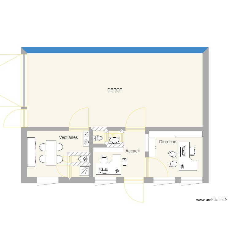 Atelier. Plan de 0 pièce et 0 m2