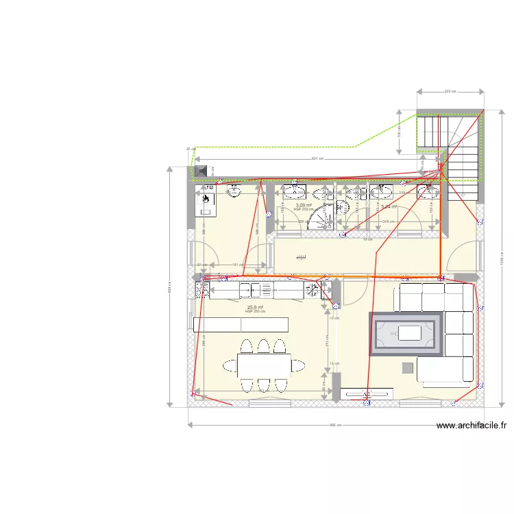 Prizemlje mekteb-0. Plan de 