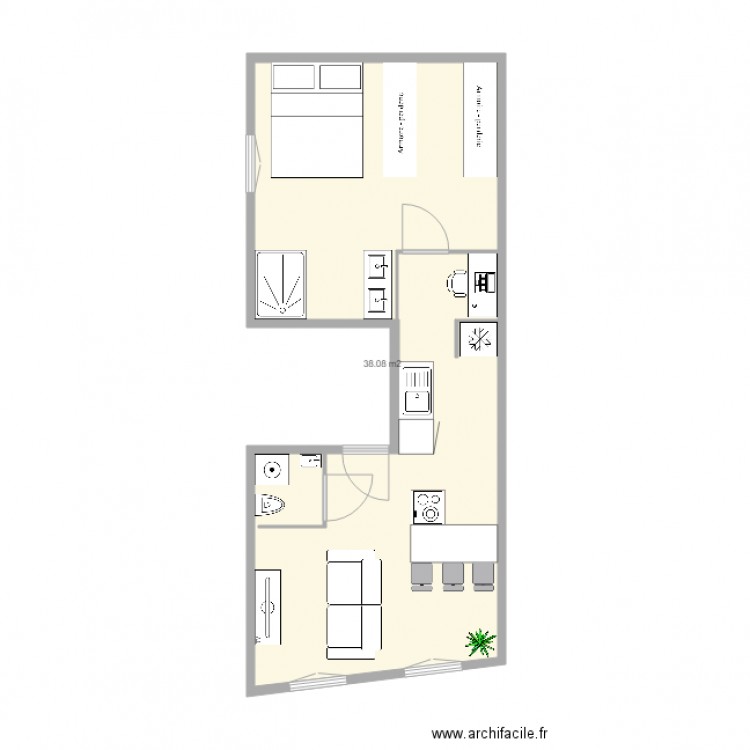 75018. Plan de 0 pièce et 0 m2