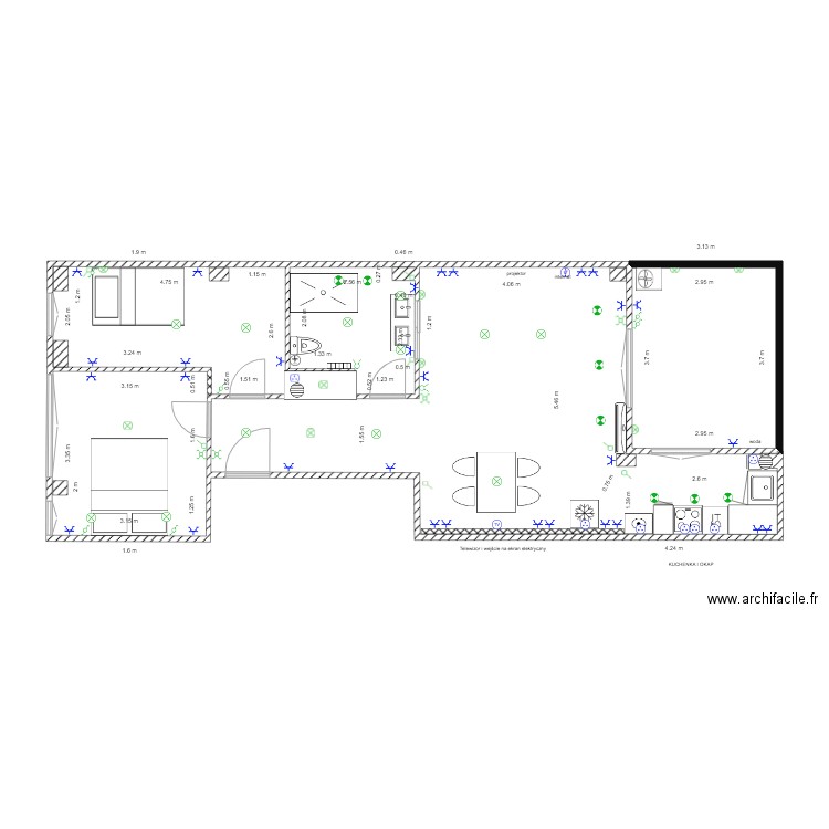 Doctor Sumsi electricite. Plan de 0 pièce et 0 m2