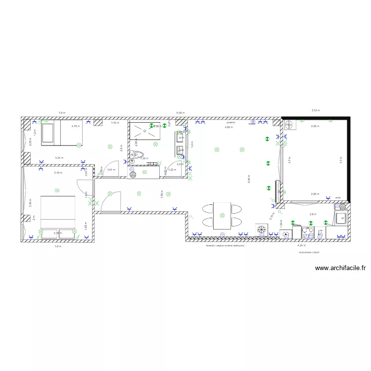 Doctor Sumsi electricite. Plan de 