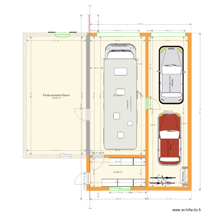 Etude Garage 4. Plan de 0 pièce et 0 m2