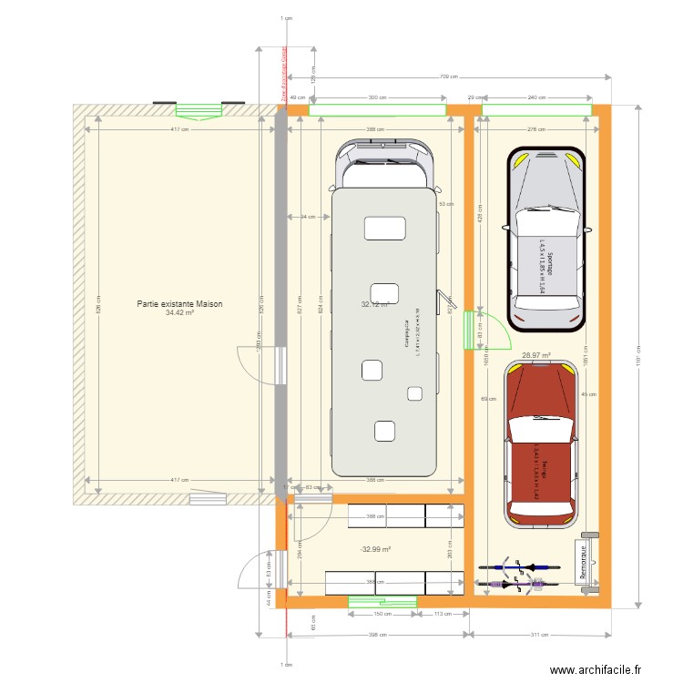 Etude Garage 4. Plan de 0 pièce et 0 m2