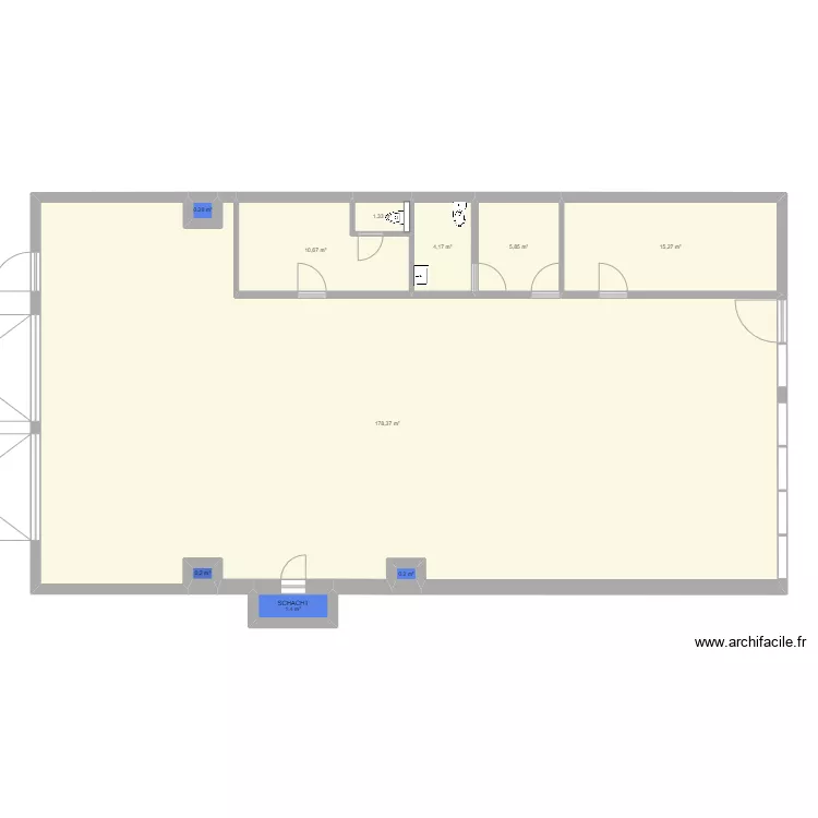Atelier 13 - Shared Kitchen Anderlecht. Plan de Atelier 13 - Shared Kitchen Anderlecht. Plan de