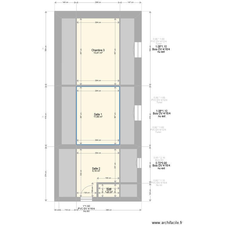 Lanceau. Plan de 0 pièce et 0 m2
