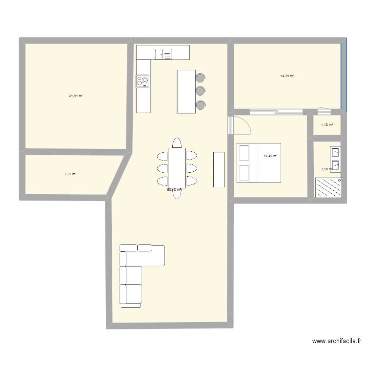 maison2. Plan de 0 pièce et 0 m2