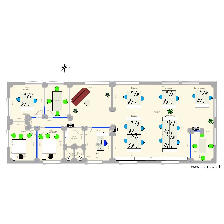 projet bureau R1R2 final. Plan de 0 pièce et 0 m2