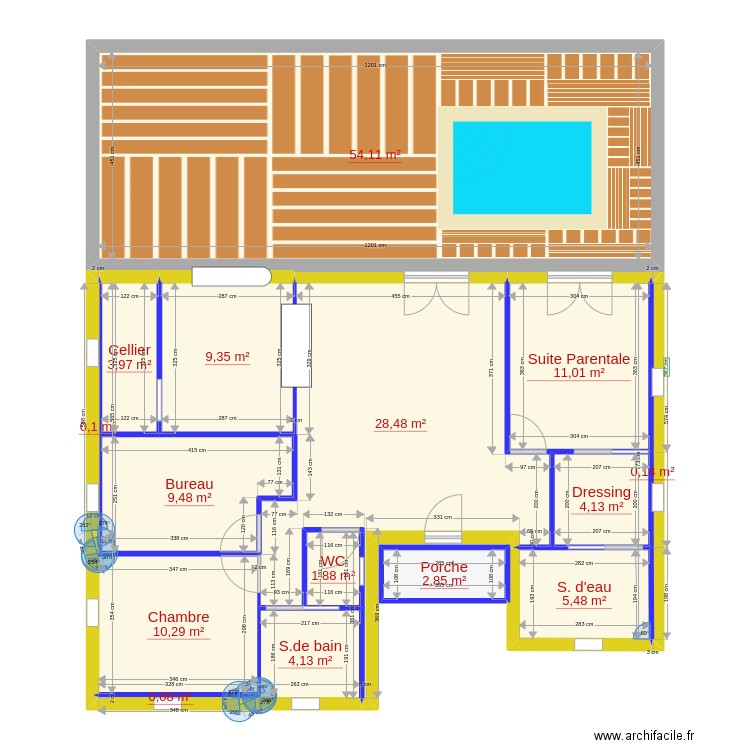 Plan_maison_jbv2. Plan de 0 pièce et 0 m2