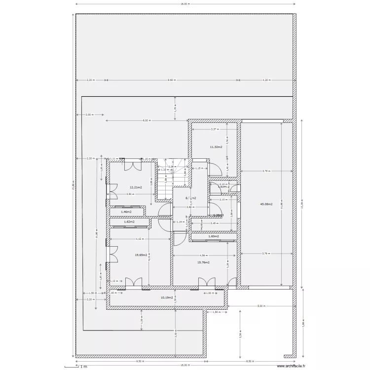 1ER ETAGE 30 LA PORTE VERTE. Plan de 1ER ETAGE 30 LA PORTE VERTE. Plan de