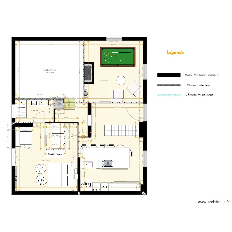 PLAN MERILLOT PROJET modifié. Plan de 0 pièce et 0 m2