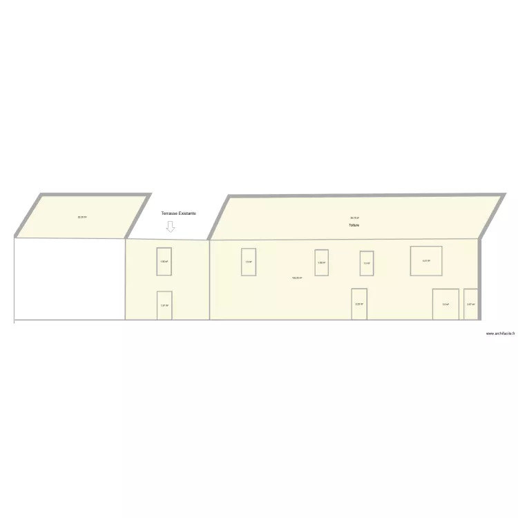 Toiture Origine. Plan de 