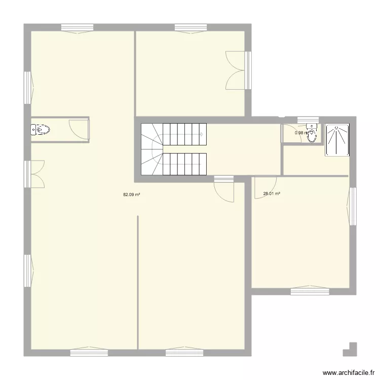 MAISON MONTAUBAN 3. Plan de 