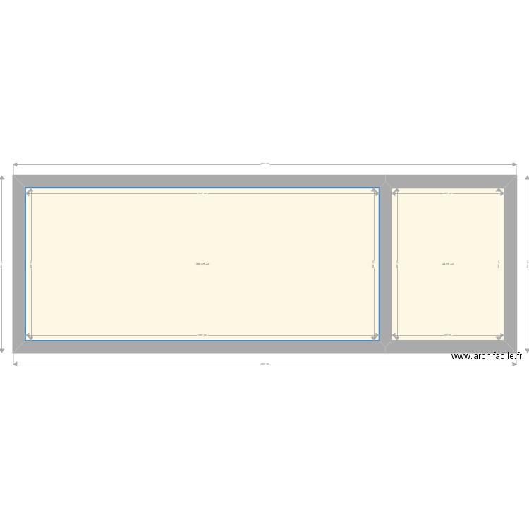 saubestre. Plan de 0 pièce et 0 m2