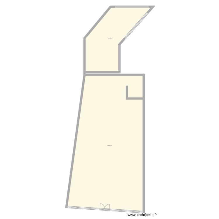 Plan existant THIAIS. Plan de 0 pièce et 0 m2
