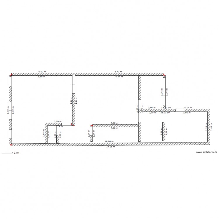 plan1er. Plan de 0 pièce et 0 m2