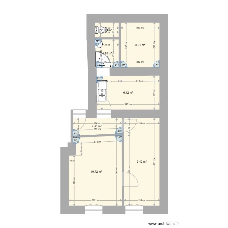 Immeuble de MOIRAND EN MONTAGNE 2 ETAGE. Plan de 0 pièce et 0 m2