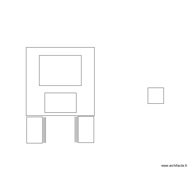 MUR CUISINE. Plan de 