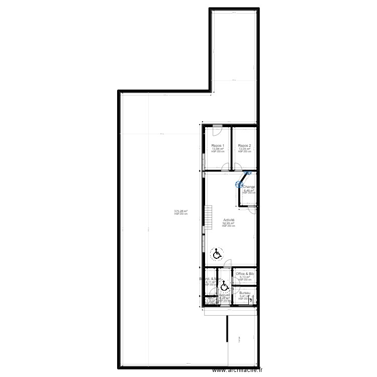 78 Limay 1 Champarts EXISTANT  fr V 100822 ArL fr Jordan. Plan de 15 pièces et 589 m2