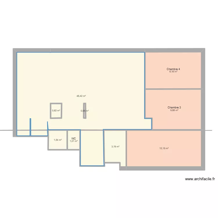 Century 21 bis. Plan de 