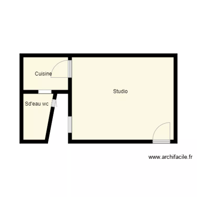 Castro fernandes. Plan de 