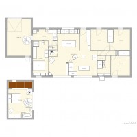 plan maison extension