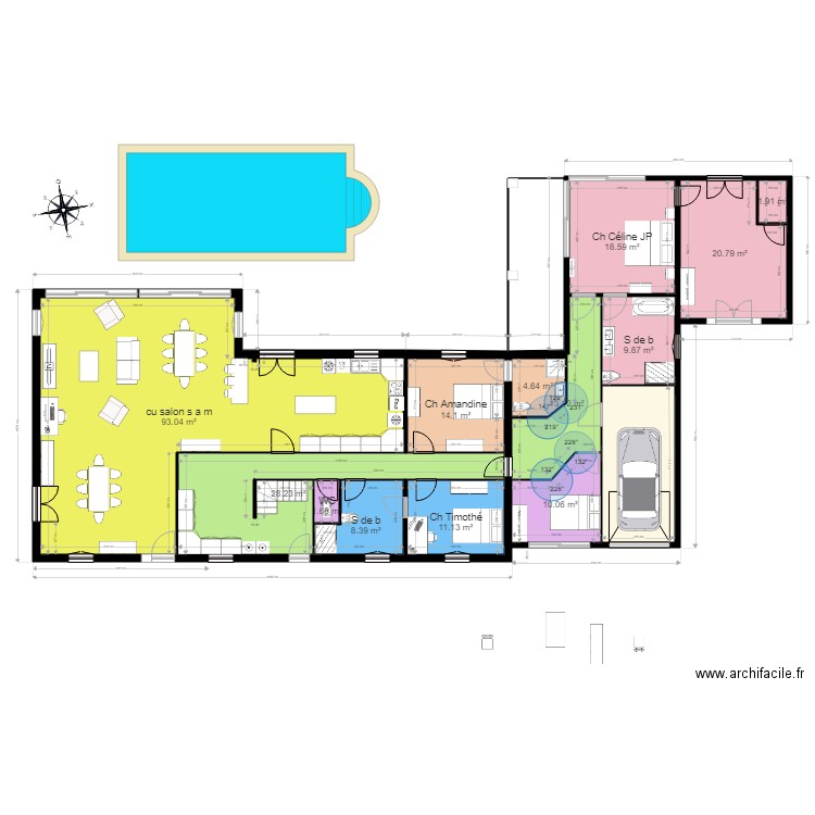 16 greleterie 2 eme projet v12. Plan de 0 pièce et 0 m2