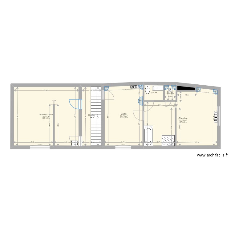 IDR 6 LOT 50 1er etage. Plan de 0 pièce et 0 m2